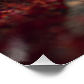 Poster Autumn Maple Pagoda Temple Staircase Glow (Coin)