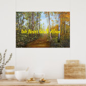 POSTER "AUTUMN PATH POSTER" (Cuisine)