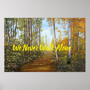 POSTER "AUTUMN PATH POSTER"