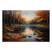 Poster Autumn Reflections (Devant)