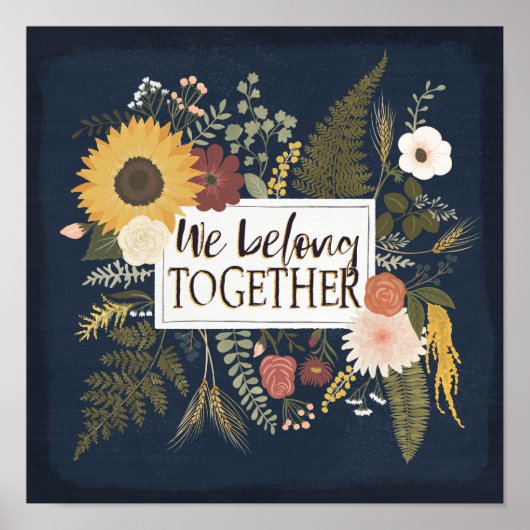 Poster Autumn romance IV | We Belong Together (Devant)