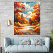 Poster Autumn Serene Beautiful Nature Landscape