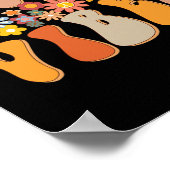 Poster Autumn Vibes Groovy Design Fall Lover Thanksgiving (Coin)