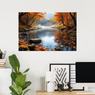 Poster Autumn's Gentle Symphony