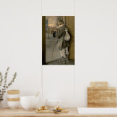 Poster Aux portes de l'école par Bogdanov-Belsky (Cuisine)