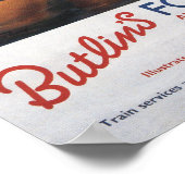 Poster Ava Gardner ressemble aux Camps de Butlin (Coin)