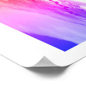 Poster Avalanche au coucher du soleil art (Coin)