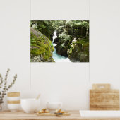 Poster Avalanche Gorge II at Glacier National Park (Cuisine)
