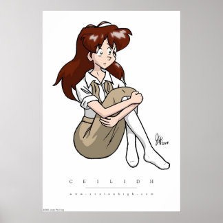 Poster Avalon - Ceilidh Character Portrait