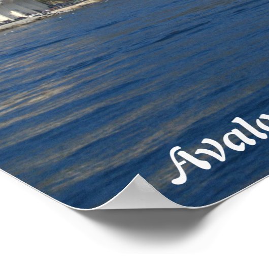 Poster Avalon, île de Catalina (Coin)