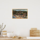 Poster Avalon Vue sur Crescent Ave. & Plage (Cuisine)