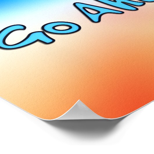 Poster Avancer (Coin)