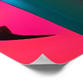 Poster Avancer demain Ken Gage Pop Surréalisme (Coin)