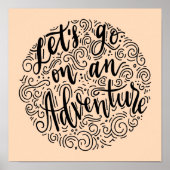 Poster Avançons dans une aventure (Devant)