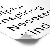 Poster Avant De Parler, Pensez. C'Est... (Coin)