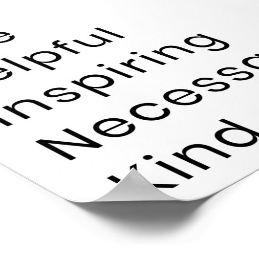 Poster Avant De Parler, Pensez. C'Est... (Coin)