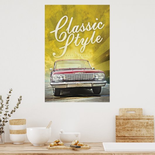 Poster Avant de style classique (Cuisine)