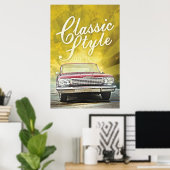 Poster Avant de style classique (Bureau à domicile)