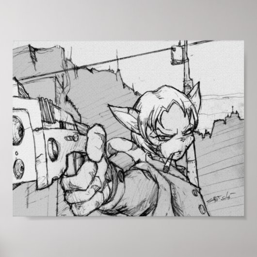 Poster Avant-garde (Devant)