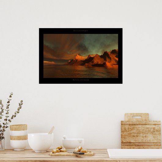 Poster Avant la tempête (Cuisine)