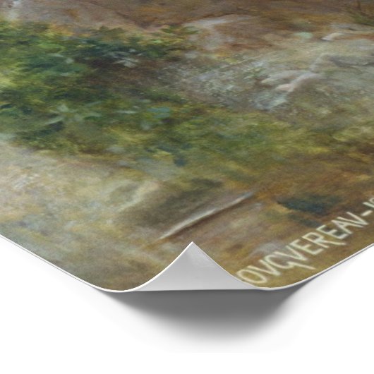 Poster Avant le bain par William Bougereau (Coin)