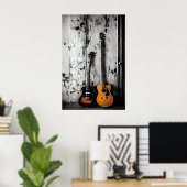 Poster avant le concert (Bureau à domicile)