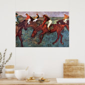 Poster Avant Le Début Formation Jockeis - Diplôme Peintur (Cuisine)