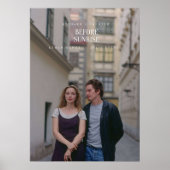 Poster Avant le lever du soleil (Devant)