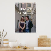 Poster Avant le lever du soleil (Cuisine)