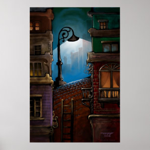 Poster Avant le train par J. Matthew Root