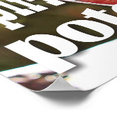 Poster Avantages du collage de mots chiropratique (Coin)