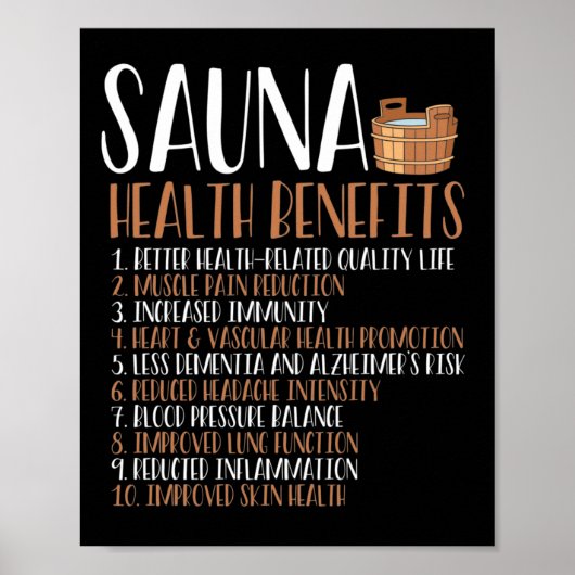 Poster Avantages pour la santé (Devant)