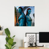 Poster avatar neytiri (Bureau à domicile)