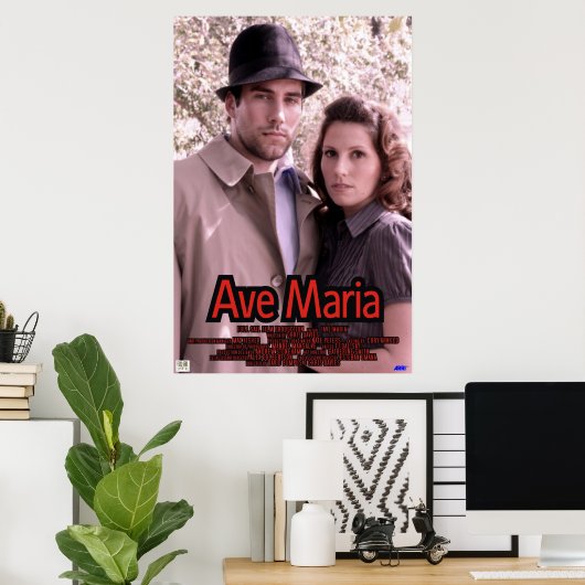 Poster Ave Maria (Bureau à domicile)
