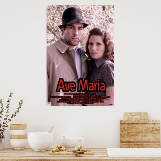 Poster Ave Maria (Cuisine)