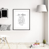 Poster Ave Maria, Dios Te Salve María llena Eres De Graci