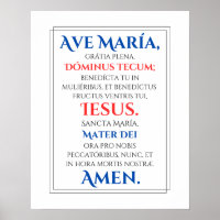 Ave Maria Print