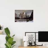Poster Avec Albert Bierstadt Peinture (Bureau à domicile)