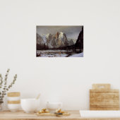 Poster Avec Albert Bierstadt Peinture (Cuisine)