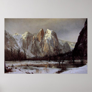 Poster Avec Albert Bierstadt Peinture