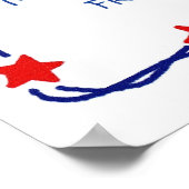 Poster avec America Song Design (Coin)