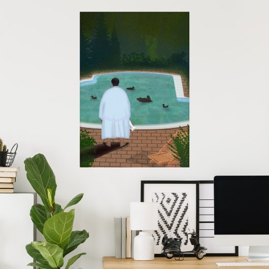 Poster Avec ces canards (Bureau à domicile)