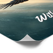 Poster Avec chaque défi, montez plus haut | (Coin)