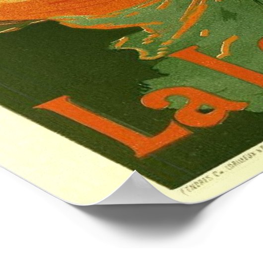 Poster avec Chic Vintage Dancing Print (Coin)