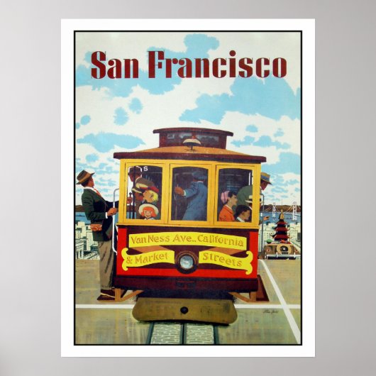 Poster avec Cool San Francisco (Devant)