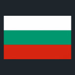 Poster avec Drapeau de Bulgarie<br><div class="desc">Ajoutez une touche de fierté bulgare à votre espace avec notre affiche exclusive avec le drapeau de la Bulgarie ! Réalisée avec une attention minutieuse aux détails, cette affiche est plus qu’un simple objet décoratif, c’est une célébration du patrimoine et de la fierté culturelle de la Bulgarie. Le design saisissant...</div>