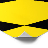 Poster avec Drapeau de Munich, Allemagne (Coin)