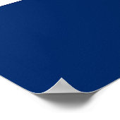 Poster avec Drapeau d'Indianapolis, USA (Coin)