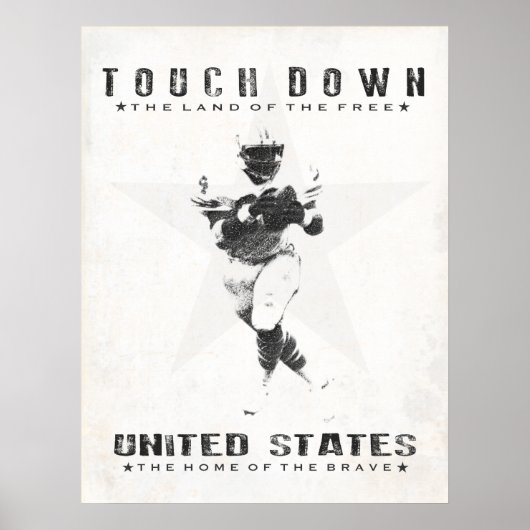 Poster avec Football Cool Imprimer (Devant)