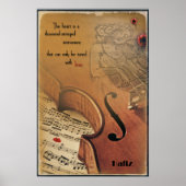 Poster avec Hafiz - thousend-string instrument (Devant)